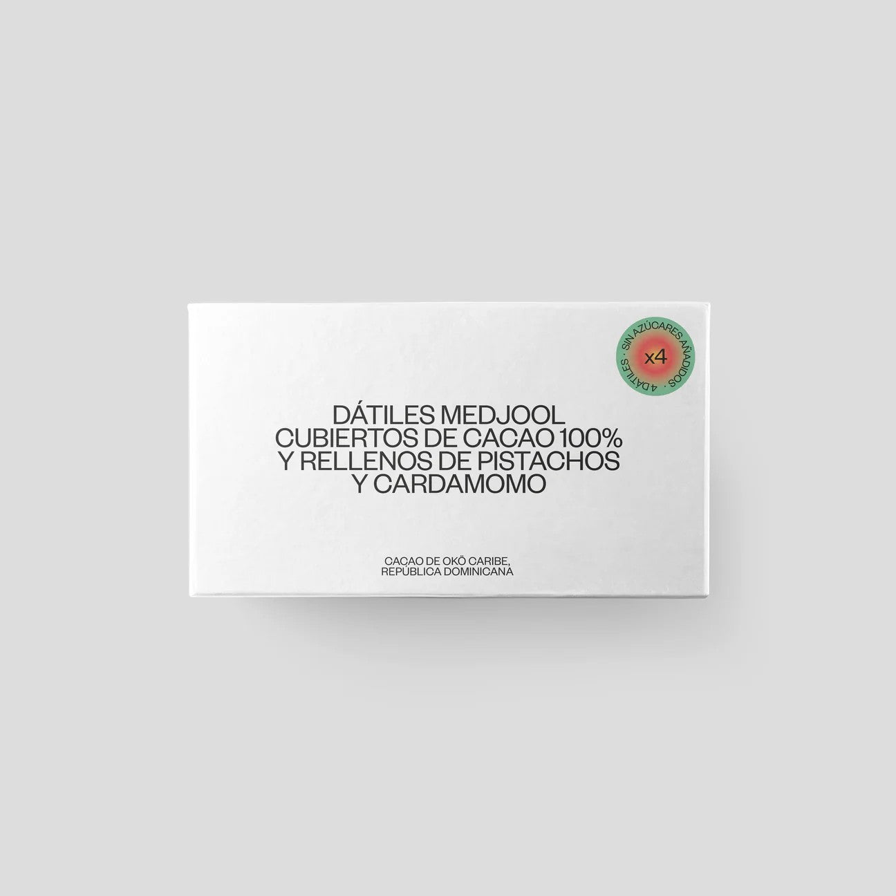 Medjool Date Filled With Pistachios And Cardamon Covered with 100% Chocolate