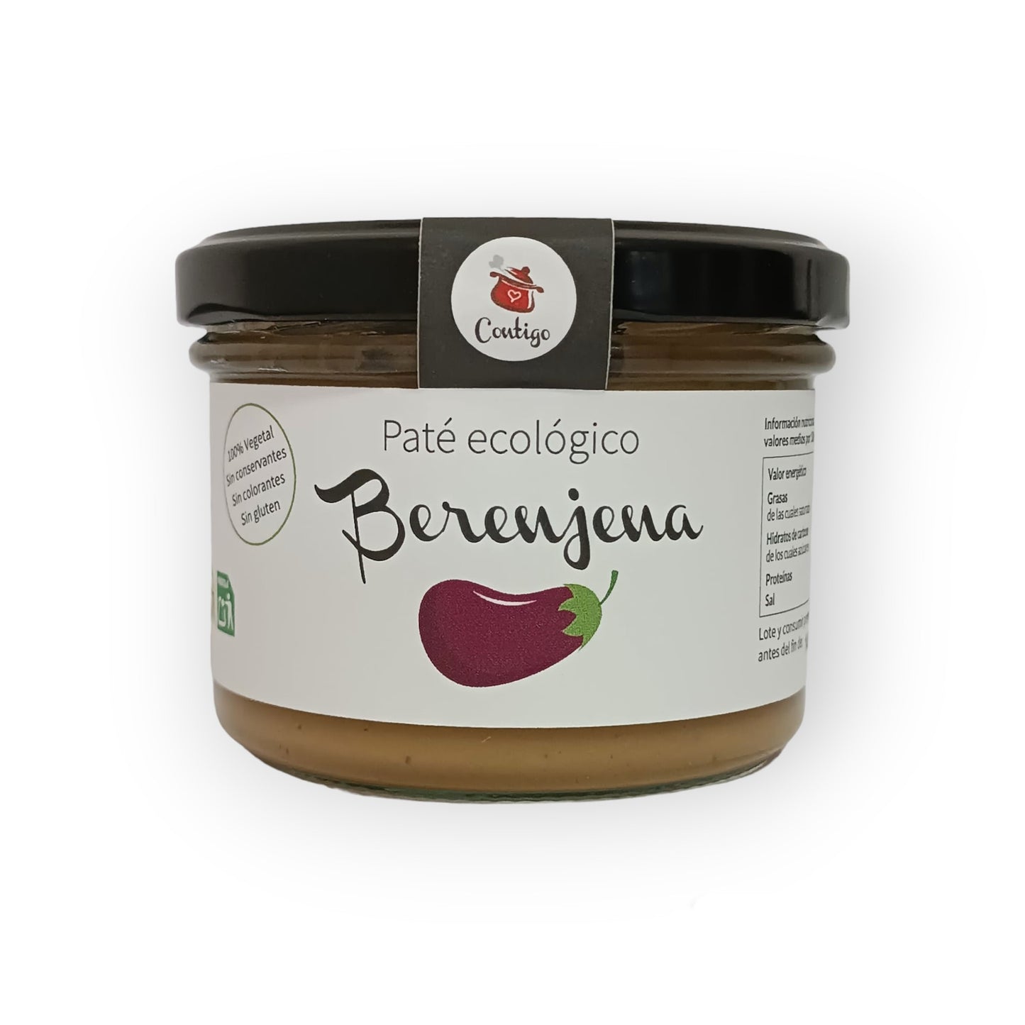 Organic eggplant pâté, 190g