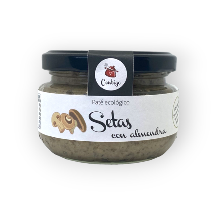 Organic mushroom and almond pâté 120g