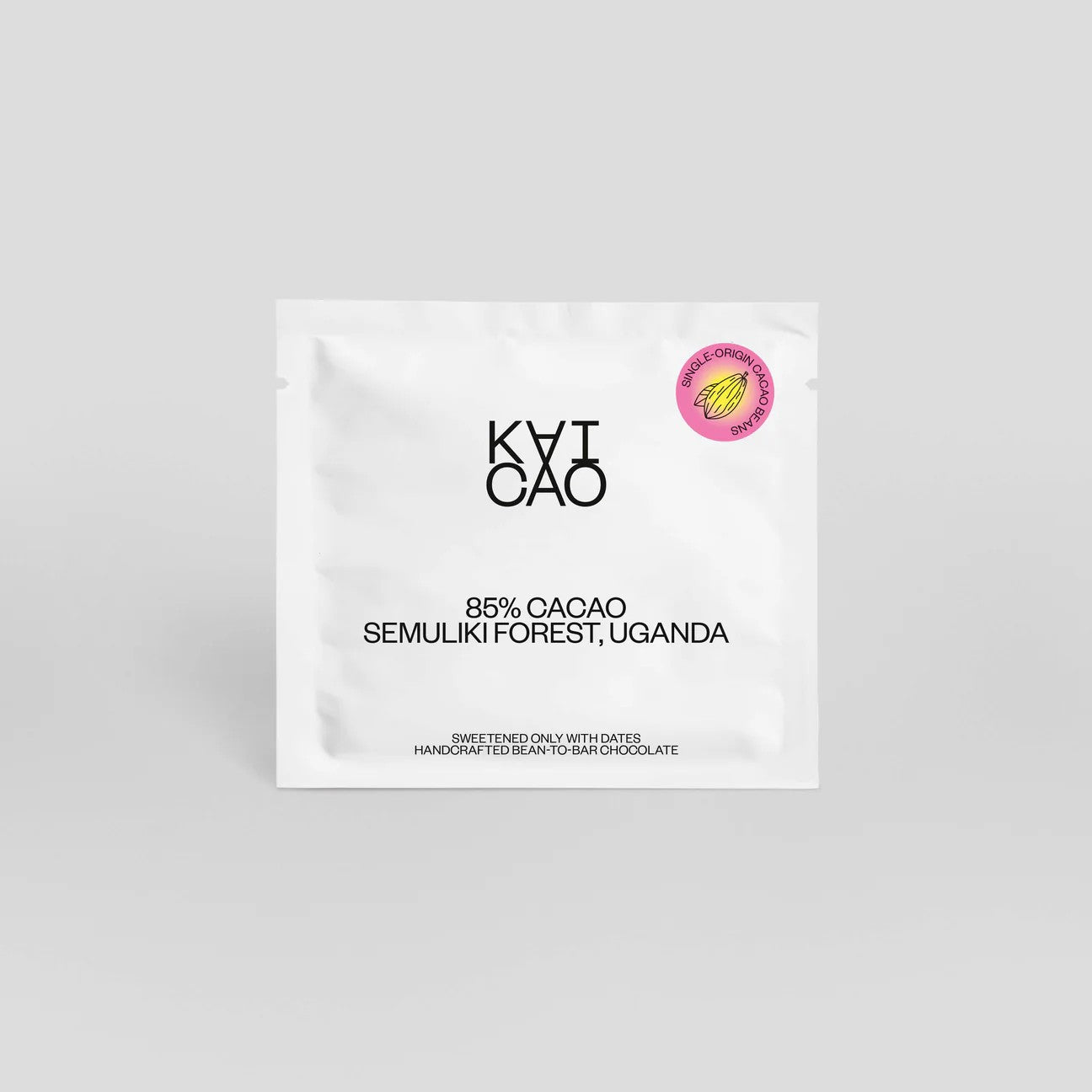 85% Dark Chocolate Semuliki Forest, Uganda, Sweetened With Dates