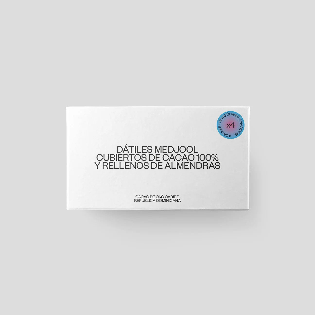 Medjool Date Filled With Almonds Covered with 100% Cacao