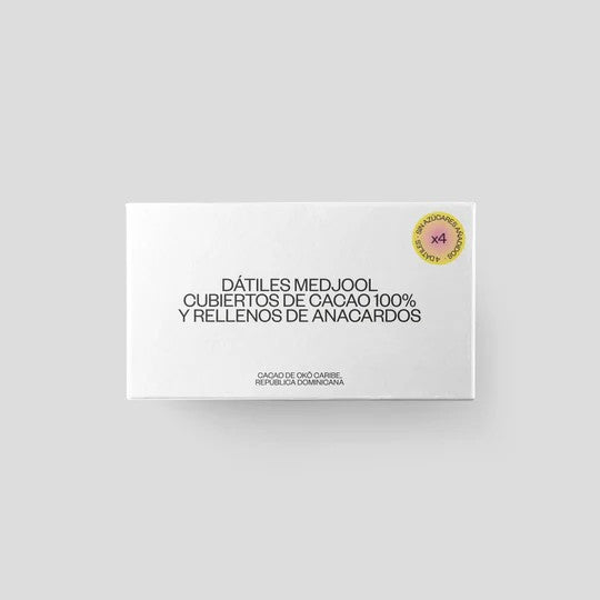 Medjool Date Filled With Cashew Nut Covered with 100% Cacao