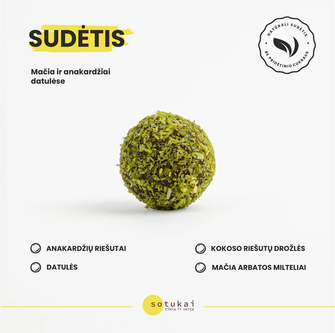 Energy balls Sotukai, Matcha