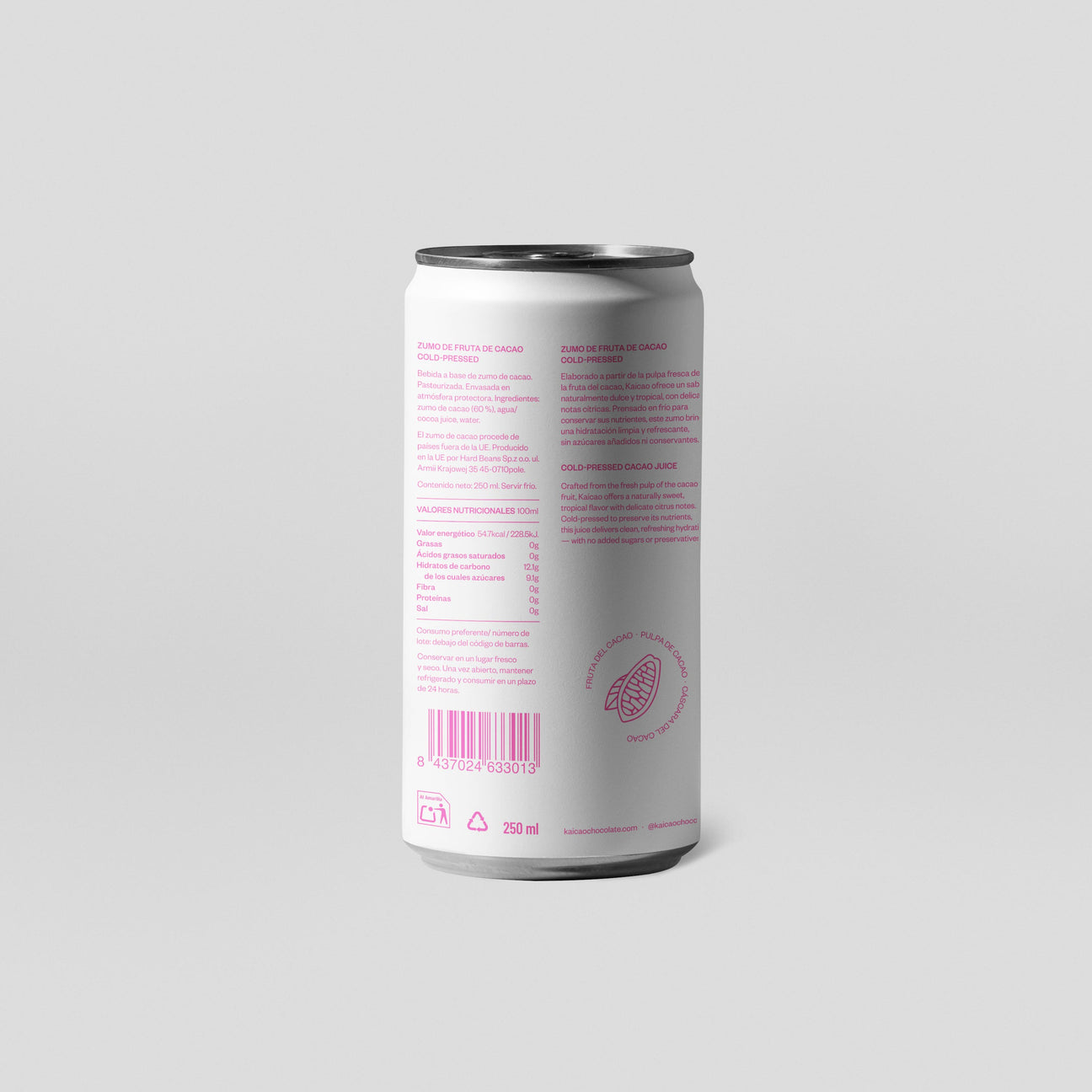 Hydration Cacao Fruit Juice, 250 ml