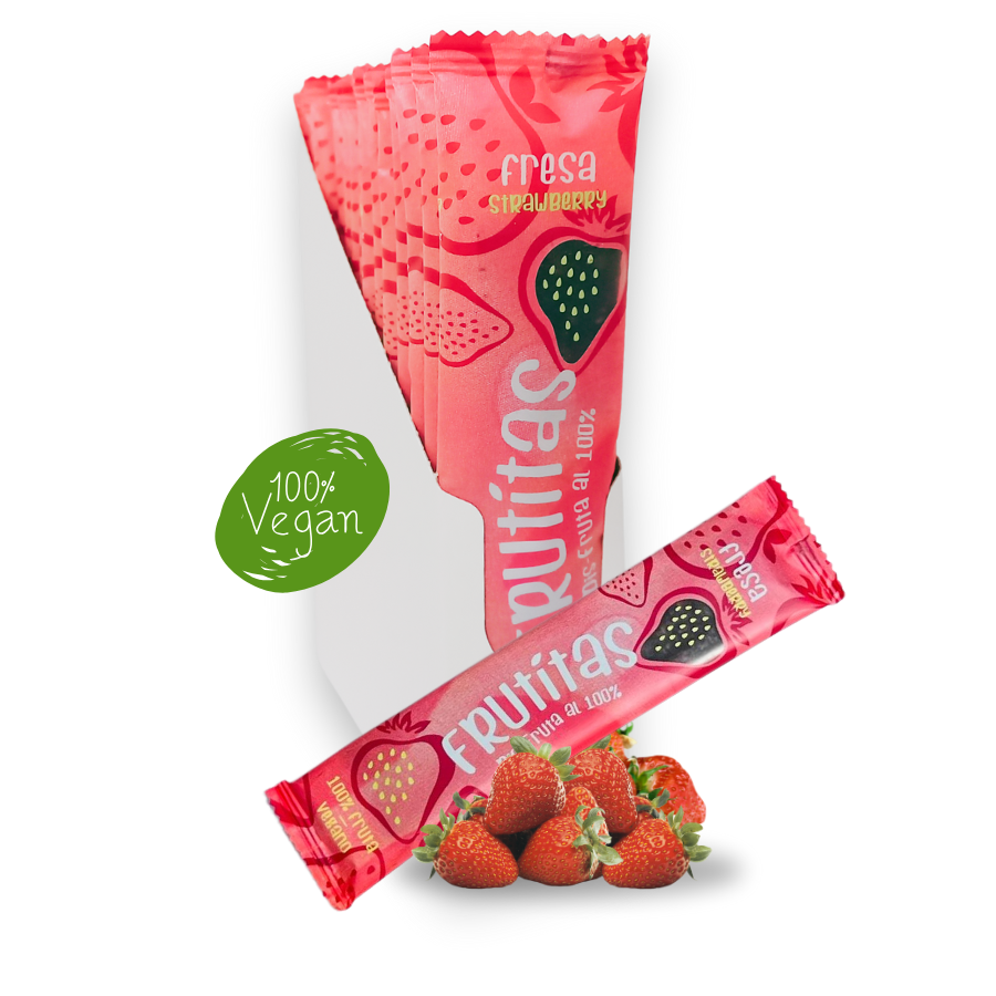 Fruititas of Strawberries, fruit leather tongue, 1 unit