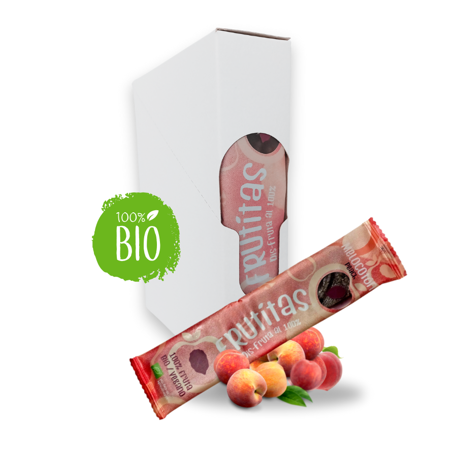 Fruititas of Peach BIO, organic fruit leather tongue, 1 units