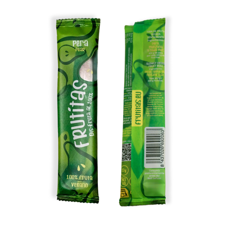 Fruititas of Pears, fruit leather tongue, 1 unit