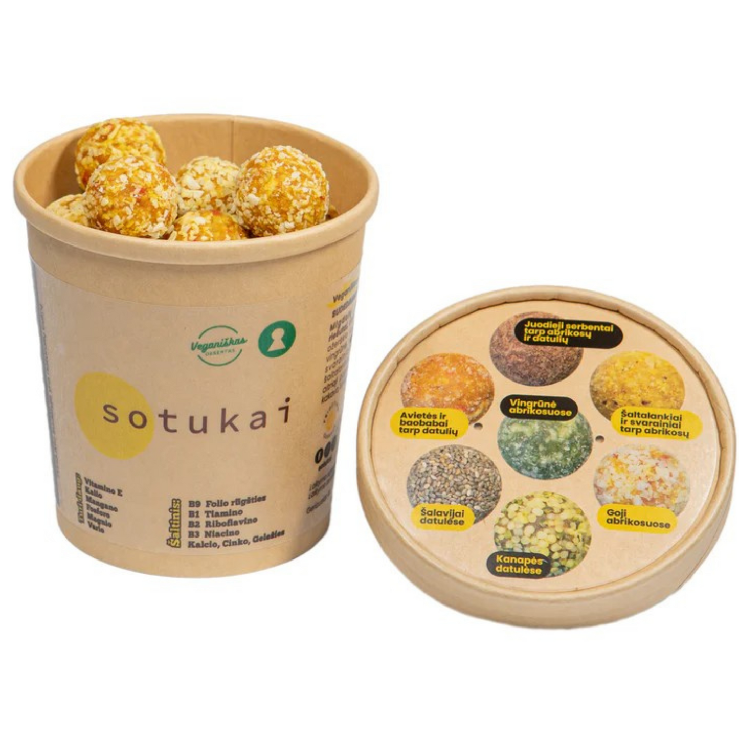 Energy balls: Goji in apricots