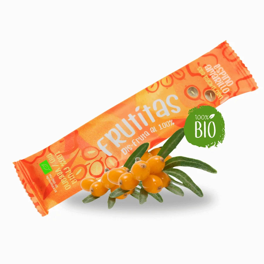 Fruititas of Sea Buckthorn BIO, organic fruit leather tongue, 1 units
