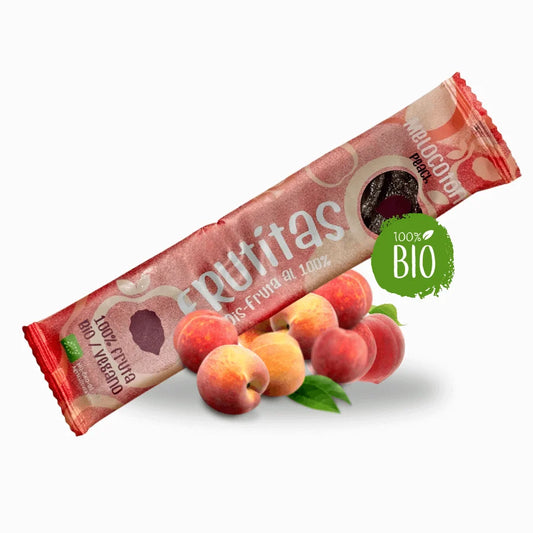 Fruititas of Peach BIO, organic fruit leather tongue, 1 units