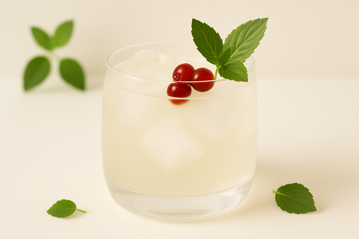 Cacao Fruit Juice Mocktail - Pale Color