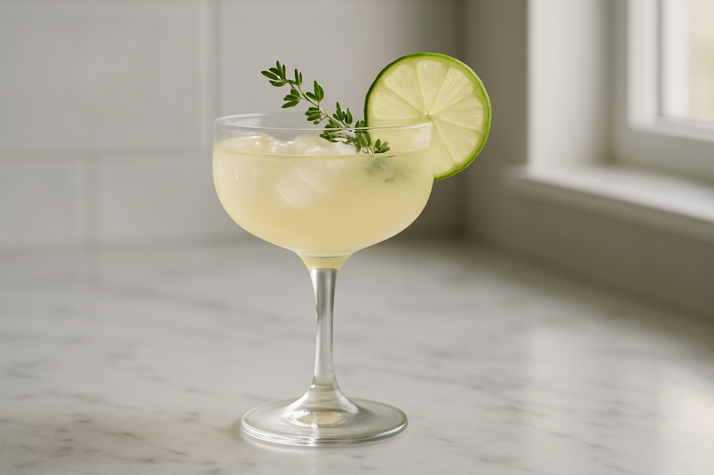 Cacao Mocktail - Modern Kitchen Setting